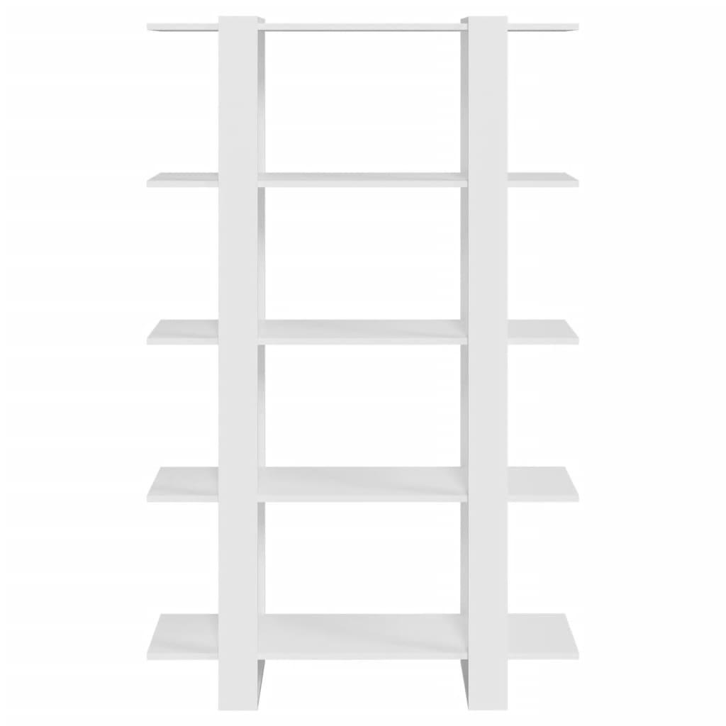 Boekenkast/Kamerscherm 100X30X160 Cm Wit
