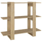 Boekenkast/Kamerscherm 100X30X87 Cm Sonoma Eikenkleurig