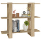 Boekenkast/Kamerscherm 100X30X87 Cm Sonoma Eikenkleurig