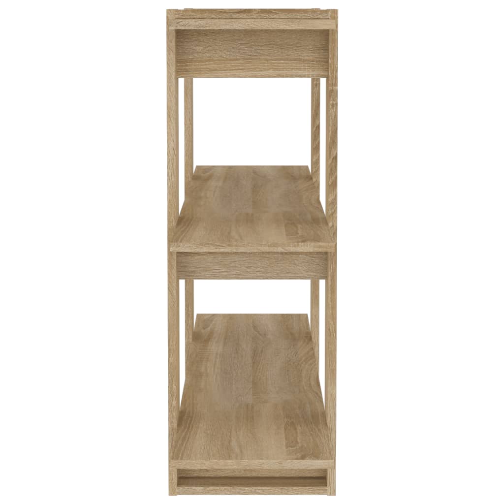 Boekenkast/Kamerscherm 100X30X87 Cm Sonoma Eikenkleurig