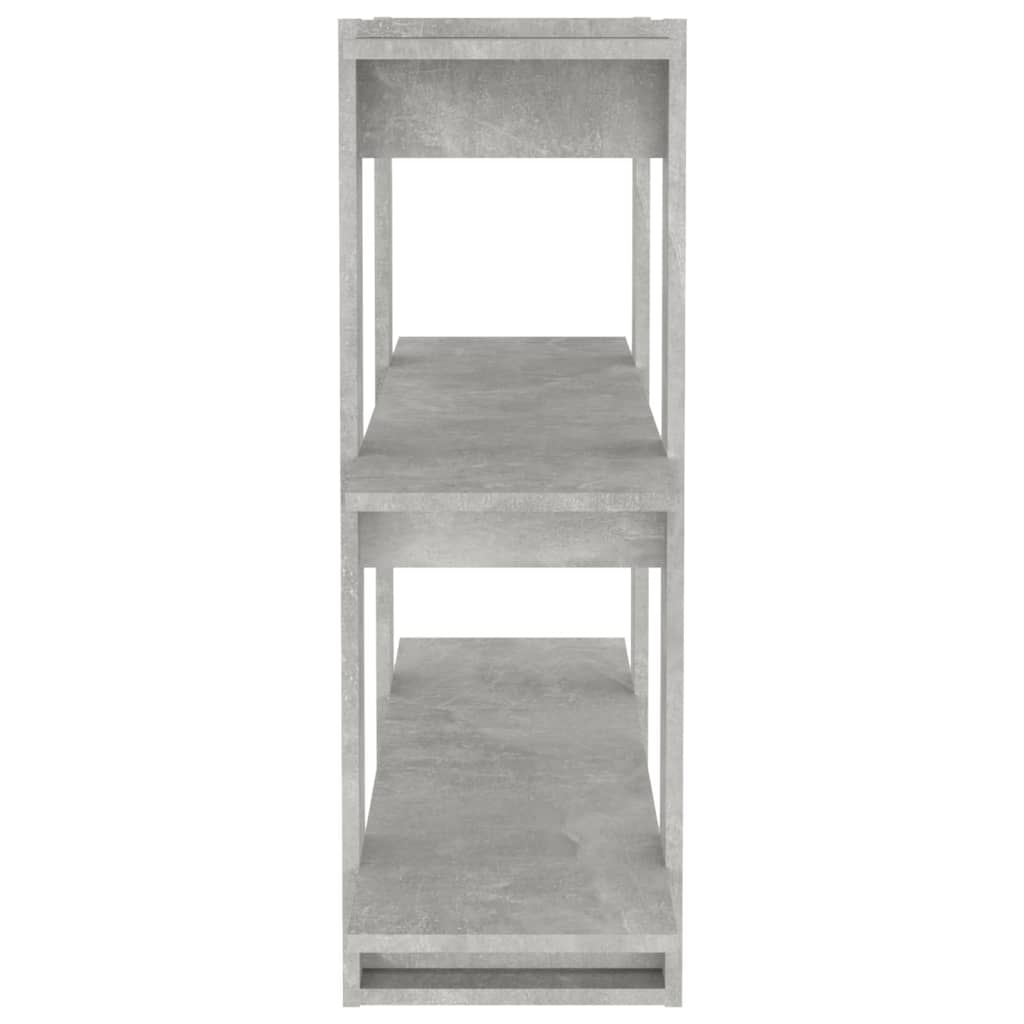 Boekenkast/Kamerscherm 100X30X87 Cm Betongrijs