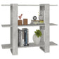 Boekenkast/Kamerscherm 100X30X87 Cm Betongrijs