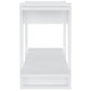 Boekenkast 100X30X51 Cm Bewerkt Hout Wit