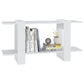 Boekenkast 100X30X51 Cm Bewerkt Hout Wit