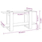 Boekenkast 100X30X51 Cm Bewerkt Hout Wit