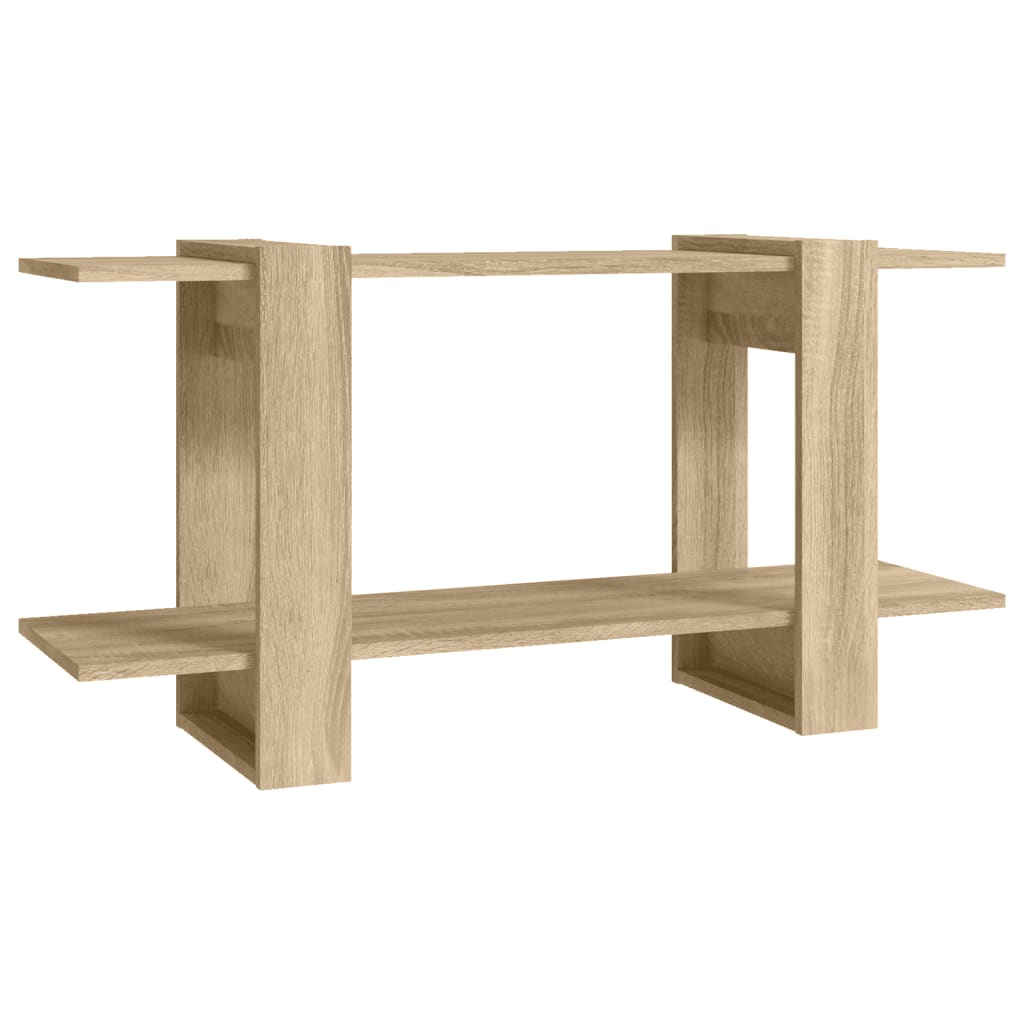Boekenkast 100X30X51 Cm Bewerkt Hout Sonoma Eikenkleurig