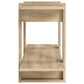 Boekenkast 100X30X51 Cm Bewerkt Hout Sonoma Eikenkleurig