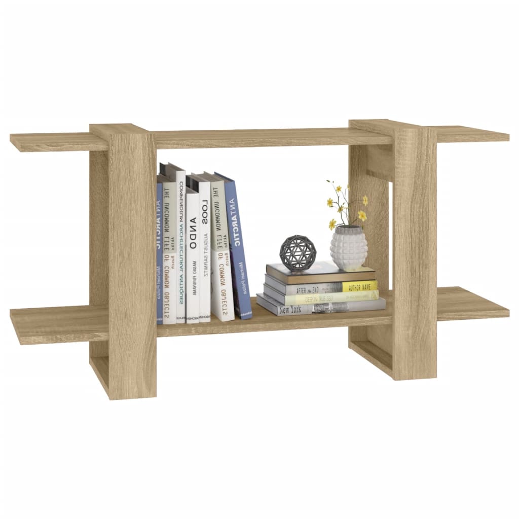 Boekenkast 100X30X51 Cm Bewerkt Hout Sonoma Eikenkleurig