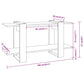 Boekenkast 100X30X51 Cm Bewerkt Hout Sonoma Eikenkleurig