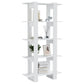 Boekenkast/Kamerscherm 80X30X160 Cm Bewerkt Hout Wit