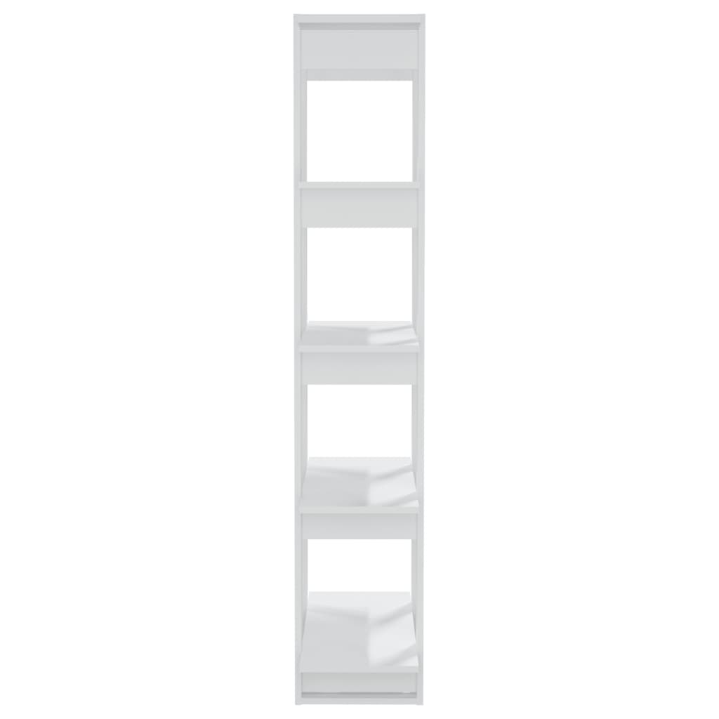 Boekenkast/Kamerscherm 80X30X160 Cm Bewerkt Hout Wit