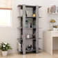 Boekenkast/Kamerscherm 80X30X160 Cm Spaanplaat Betongrijs