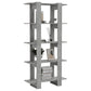 Boekenkast/Kamerscherm 80X30X160 Cm Spaanplaat Betongrijs