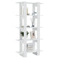Boekenkast/Kamerscherm 80X30X160 Cm Hoogglans Wit