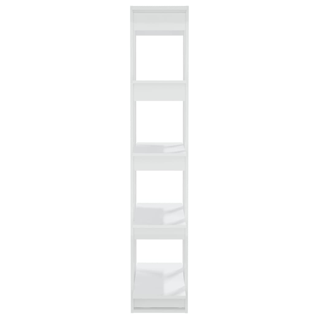 Boekenkast/Kamerscherm 80X30X160 Cm Hoogglans Wit