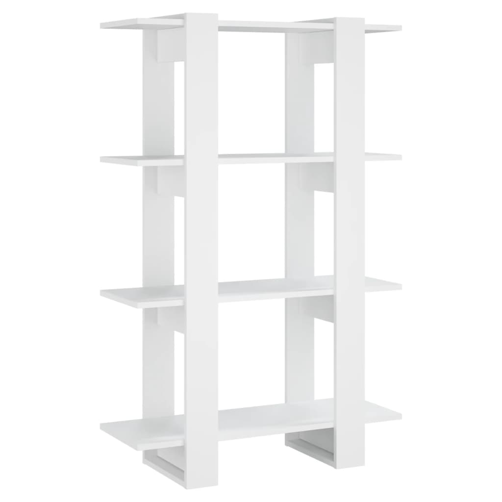 Boekenkast/Kamerscherm 80X30X123,5 Wit
