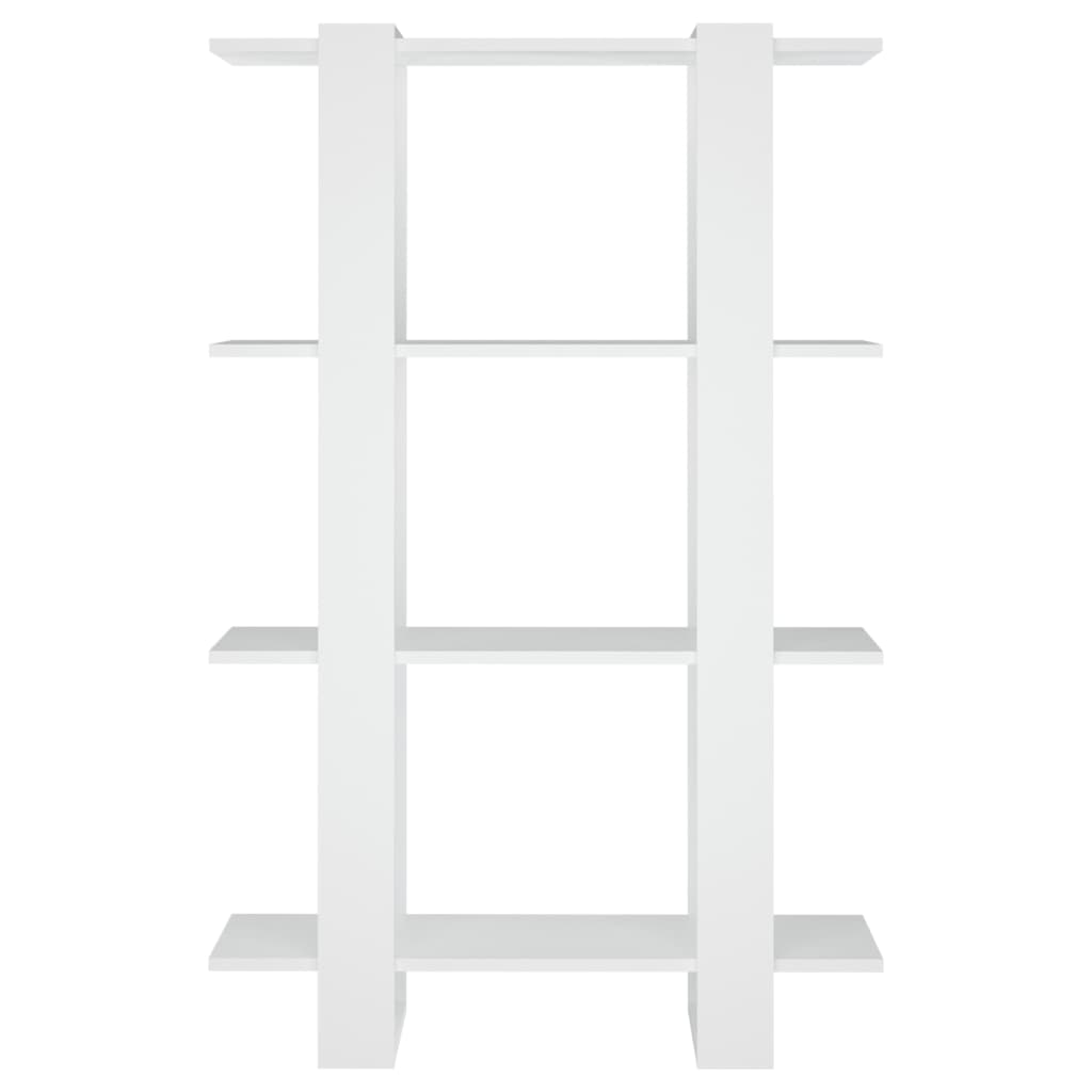 Boekenkast/Kamerscherm 80X30X123,5 Wit