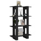Boekenkast/Kamerscherm 80X30X123,5 Zwart