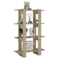 Boekenkast/Kamerscherm 80X30X123,5 Cm Sonoma Eikenkleurig