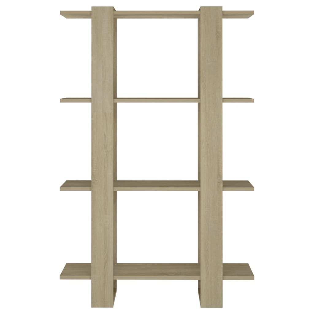 Boekenkast/Kamerscherm 80X30X123,5 Cm Sonoma Eikenkleurig