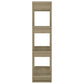 Boekenkast/Kamerscherm 80X30X123,5 Cm Sonoma Eikenkleurig
