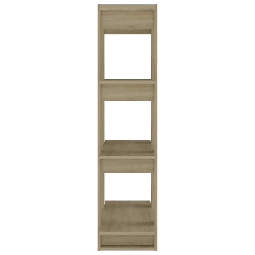 Boekenkast/Kamerscherm 80X30X123,5 Cm Sonoma Eikenkleurig