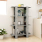 Boekenkast/Kamerscherm 80X30X123,5 Cm Betongrijs