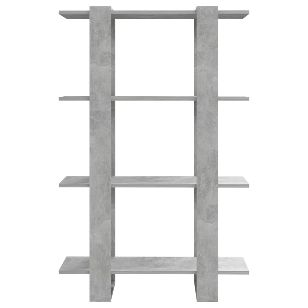 Boekenkast/Kamerscherm 80X30X123,5 Cm Betongrijs