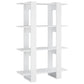 Boekenkast/Kamerscherm 80X30X123,5 Hoogglans Wit