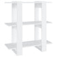 Boekenkast/Kamerscherm 80X30X87 Cm Wit