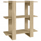 Boekenkast/Kamerscherm 80X30X87 Cm Sonoma Eikenkleurig