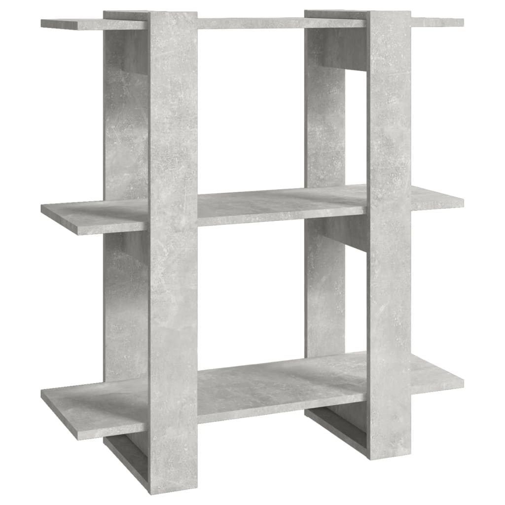 Boekenkast/Kamerscherm 80X30X87 Cm Betongrijs