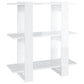 Boekenkast/Kamerscherm 80X30X87 Cm Hoogglans Wit