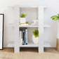 Boekenkast/Kamerscherm 80X30X87 Cm Hoogglans Wit