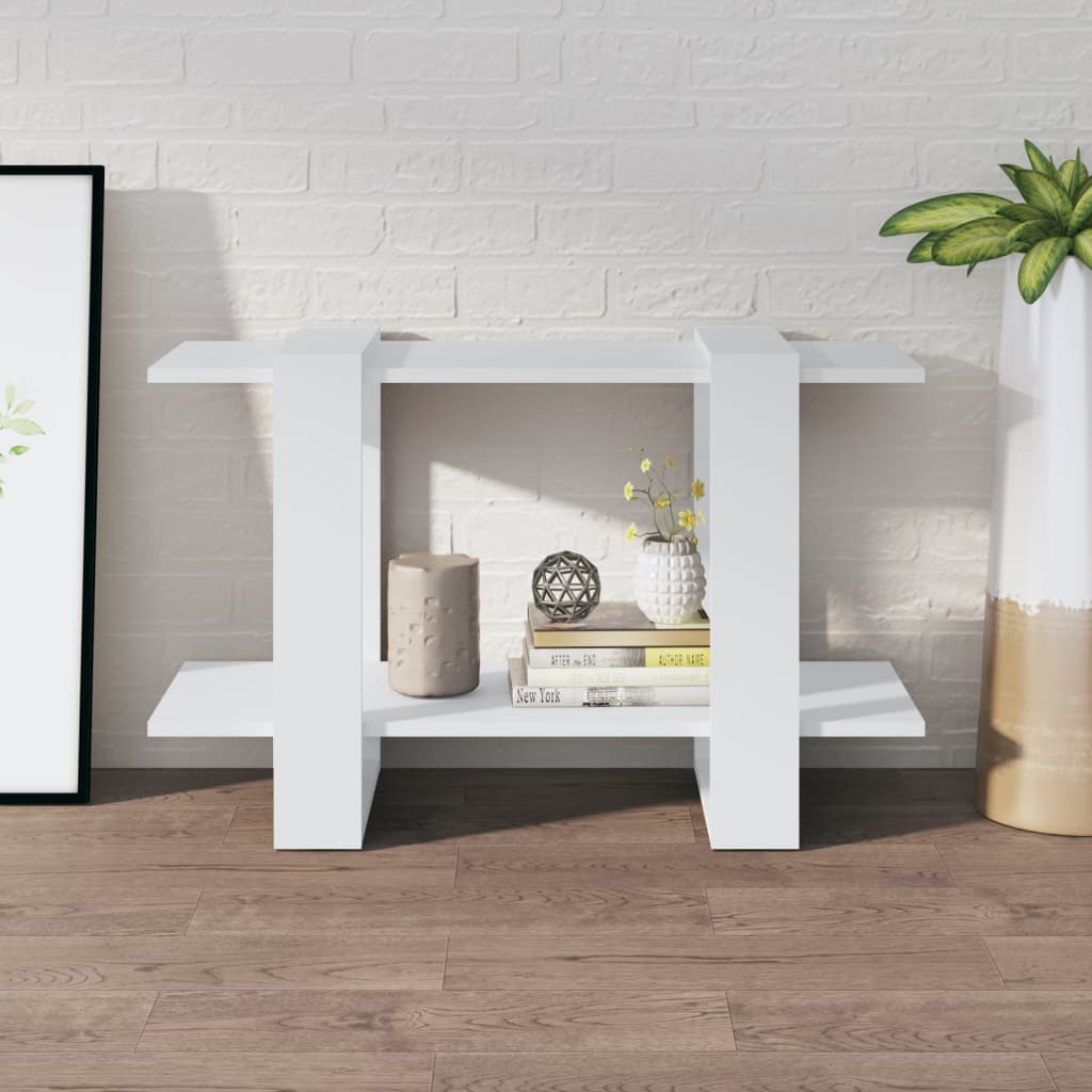 Boekenkast/Kamerscherm 80X30X51 Cm Wit