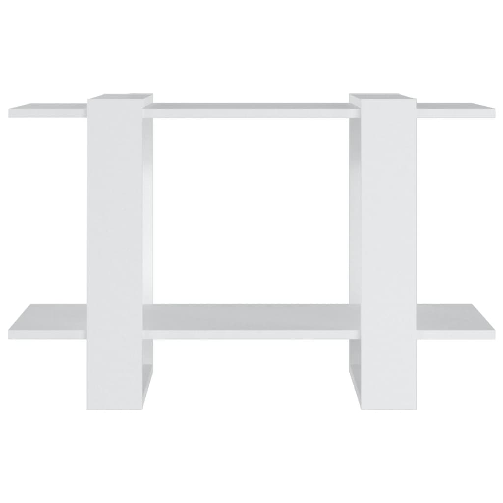 Boekenkast/Kamerscherm 80X30X51 Cm Wit