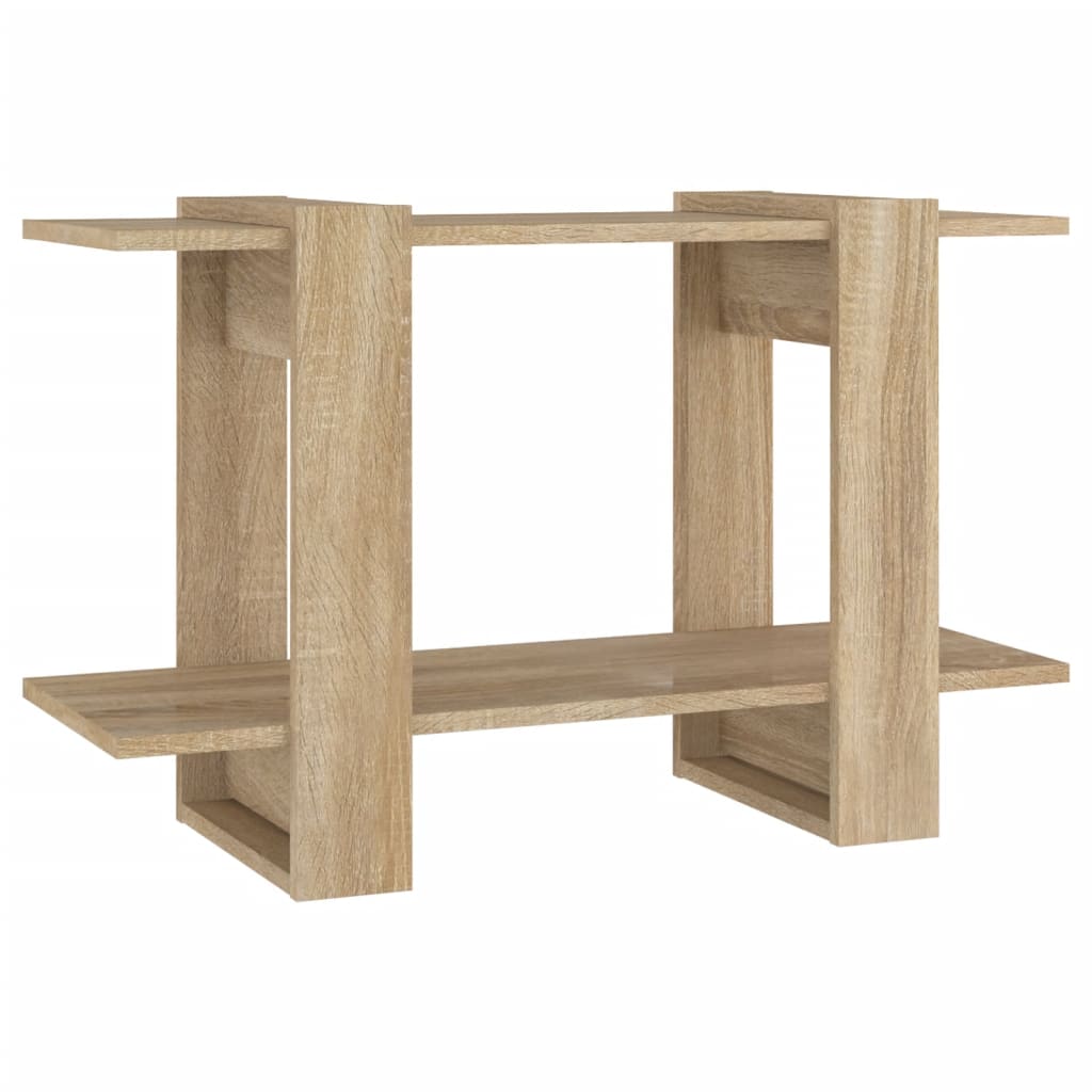 Boekenkast/Kamerscherm 80X30X51 Cm Sonoma Eikenkleurig