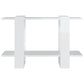 Boekenkast/Kamerscherm 80X30X51 Cm Hoogglans Wit