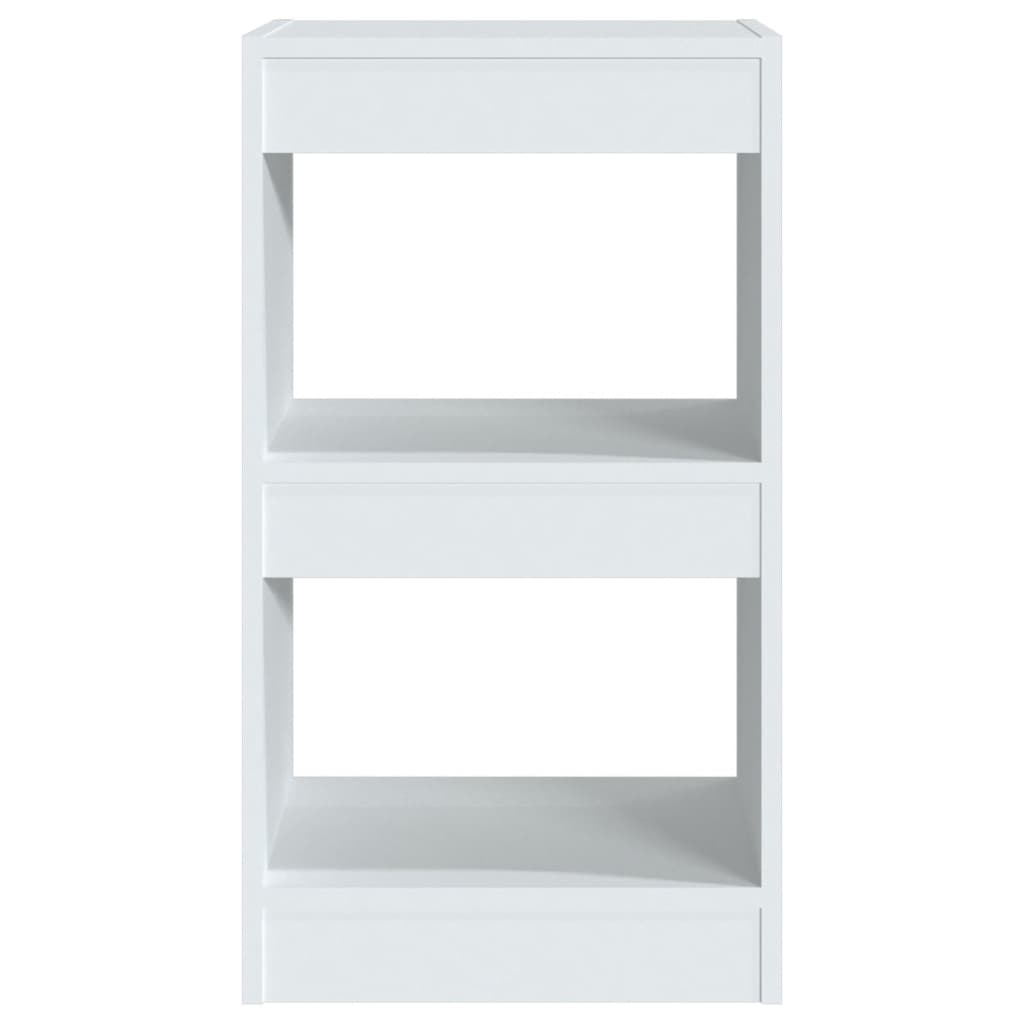 Boekenkast/Kamerscherm 40X30X72 Cm Wit