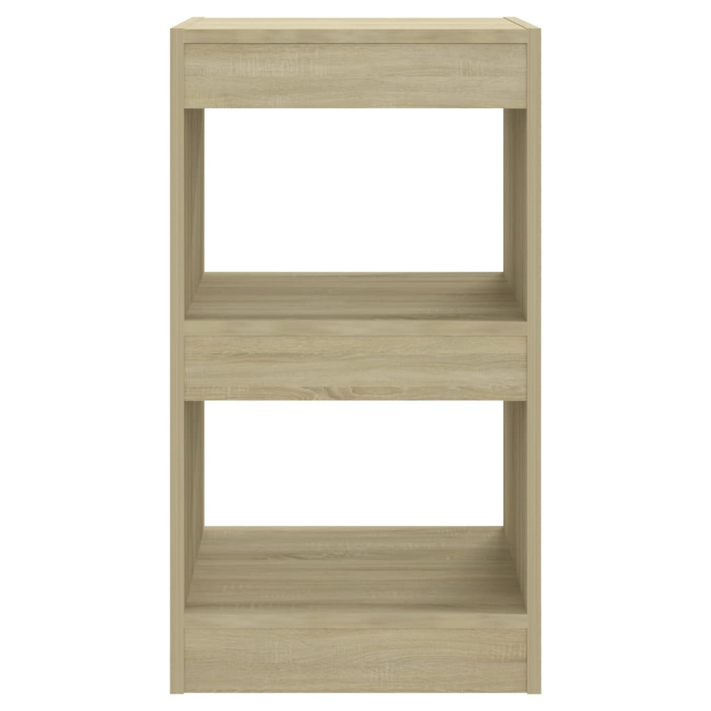 Boekenkast/Kamerscherm 40X30X72 Cm Sonoma Eikenkleurig