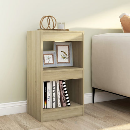 Boekenkast/Kamerscherm 40X30X72 Cm Sonoma Eikenkleurig