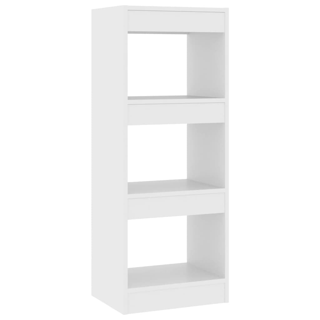 Boekenkast/Kamerscherm 40X30X103 Cm Spaanplaat Wit