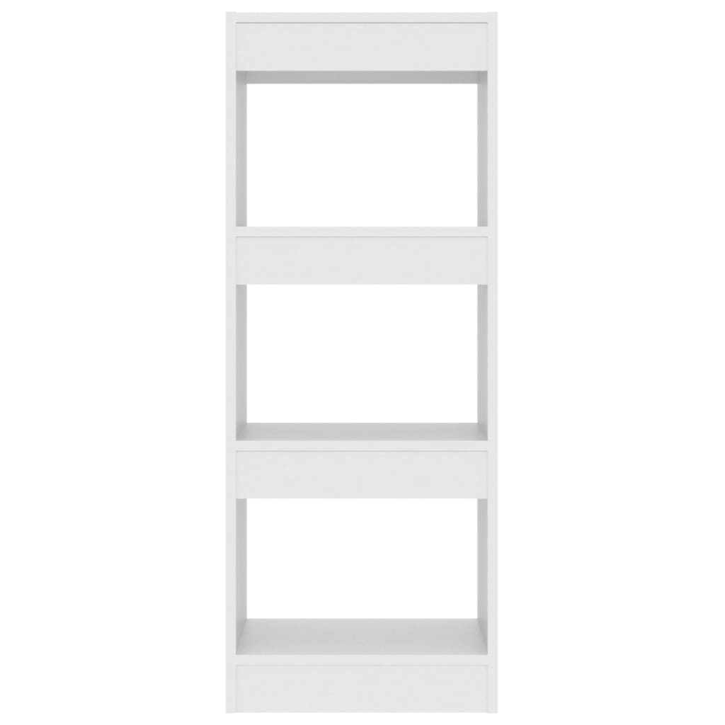 Boekenkast/Kamerscherm 40X30X103 Cm Spaanplaat Wit