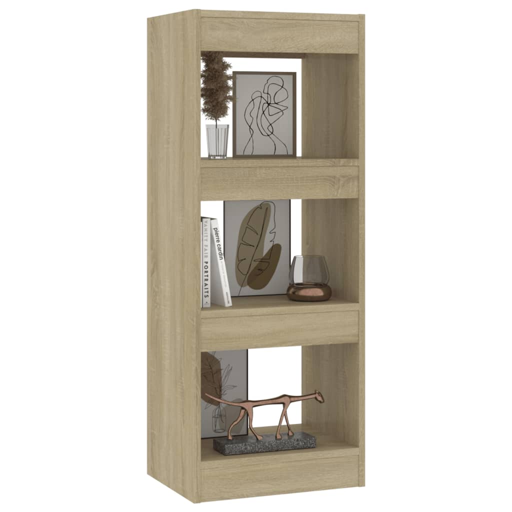 Boekenkast/Kamerscherm 40X30X103 Cm Spaanplaat Sonoma Eiken