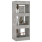 Boekenkast/Kamerscherm 40X30X103 Cm Spaanplaat Betongrijs