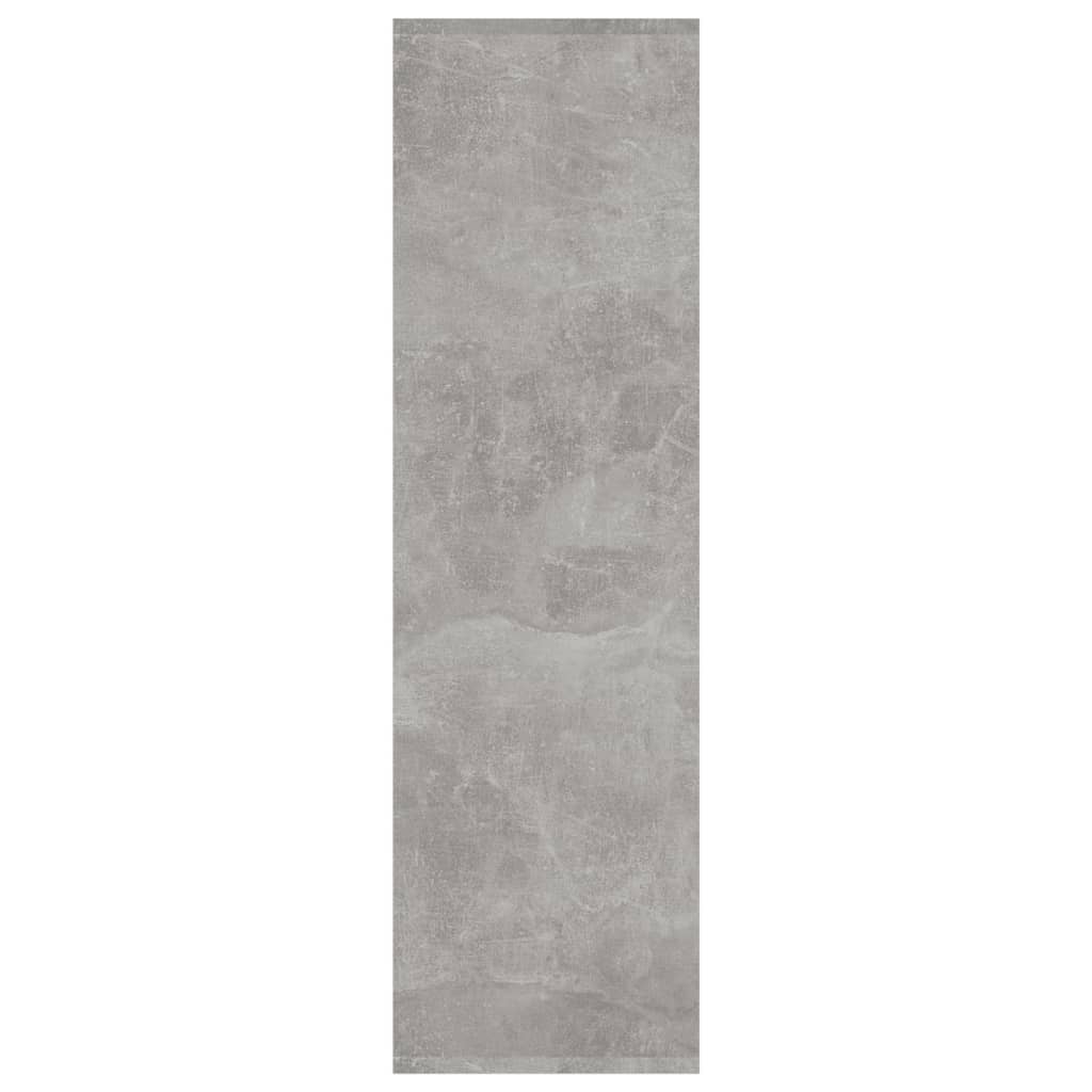 Boekenkast/Kamerscherm 40X30X103 Cm Spaanplaat Betongrijs