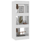 Boekenkast/Kamerscherm 40X30X103 Cm Spaanplaat Hoogglans Wit