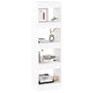 Boekenkast/Kamerscherm 40X30X135 Wit