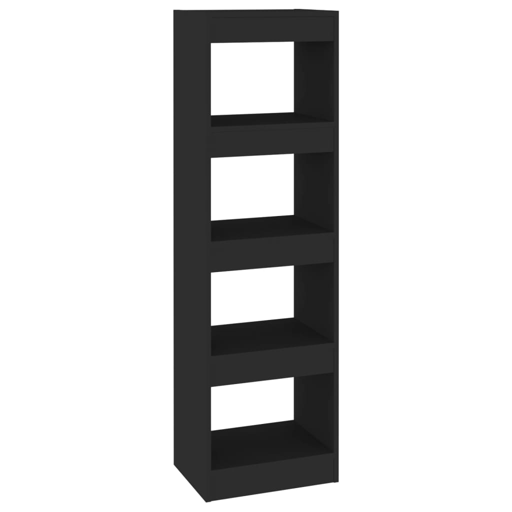 Boekenkast/Kamerscherm 40X30X135 Cm Zwart