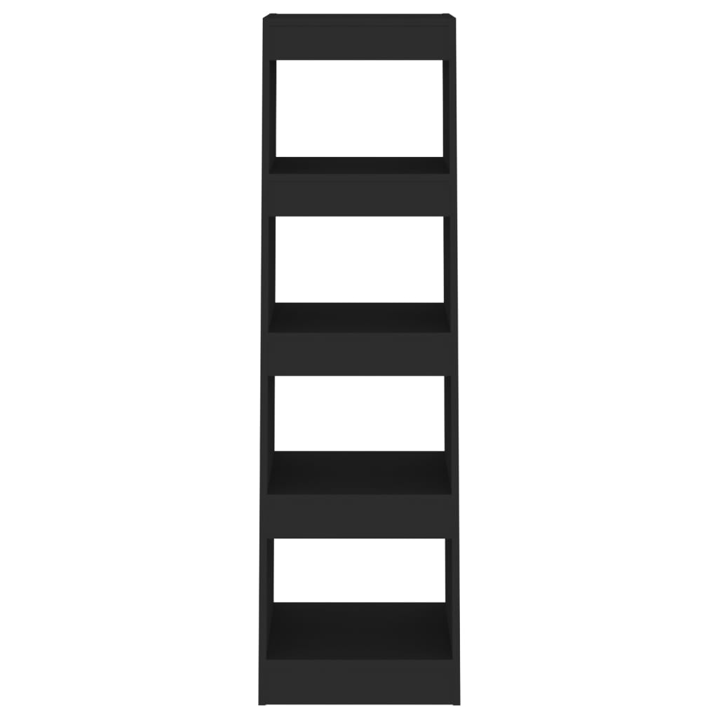 Boekenkast/Kamerscherm 40X30X135 Cm Zwart